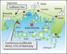 Map Courtesy Carlkrona GK
